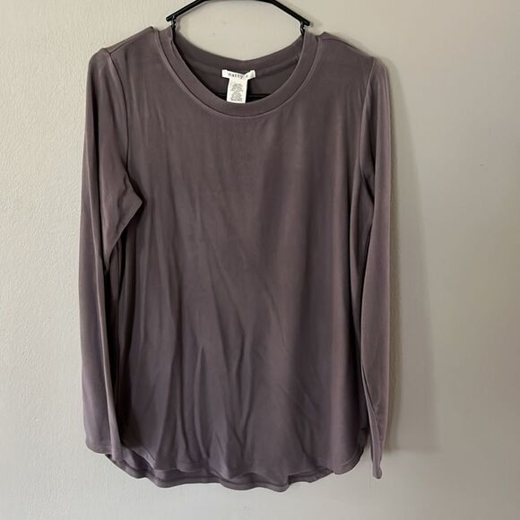 Matty M Women's Long Sleeve Crew Neck Tunic Top S - Picture 3 of 9
